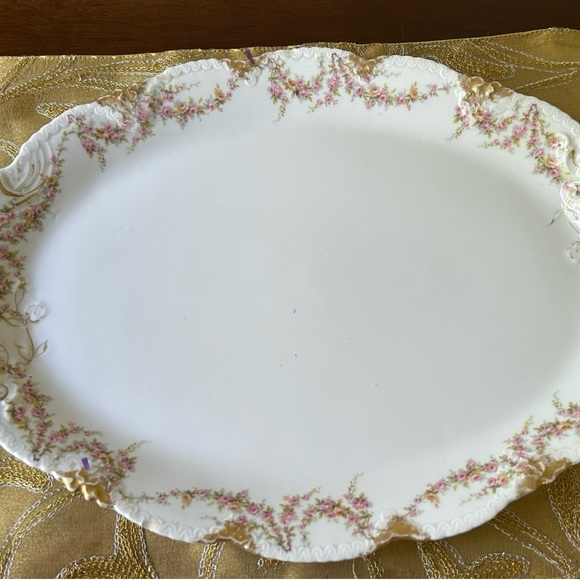 Antique Haviland Limoges, Schleiger 145 Large Platter, Collectible, French - Picture 12 of 15